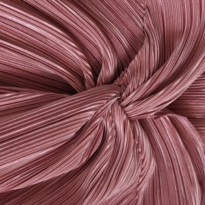 anthropologie pink pleated knot top